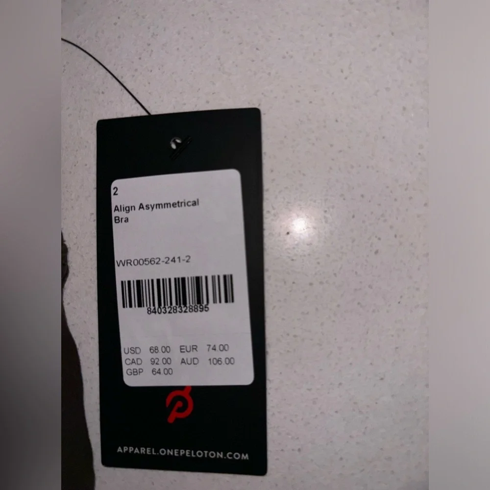 LULULEMON X PELOTON Align Asymmetrical Bra - Picture 5 of 6